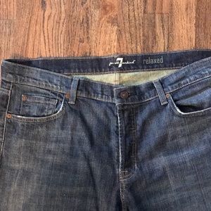 7 for all mankind relaxed fit size 38 x 30